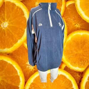 Majestic Men Vintage New York Yankees Quarter Zip Fleece Pullover Jacket Size S‎